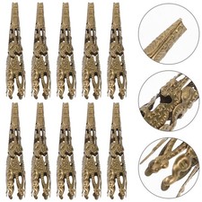 Reusable Golden Metal Bead Caps 120Pcs DIY Jewelry Making Beads Spacer Caps