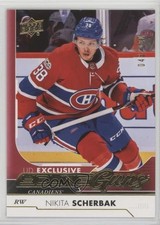 2017-18 Upper Deck Young Guns Exclusives 43/100 Nikita Scherbak #494 0hy2