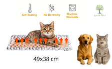 Self Heating Pet Pads Pet Blanket Self Heated Cat Dog Bed Mat Ball Mouse Teaser