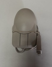 Retro Computermaus beige 3-Tasten Design vintage