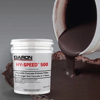GARON PRODUCTS INC Garon Products HY-SPEED™ 500-Concrete Patch | 3X Strength of Concrete | 5-Gal
