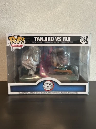 NEW! Demon Slayer Funko Moment 1034 Nezuko Tanjiro Vs. Rui!