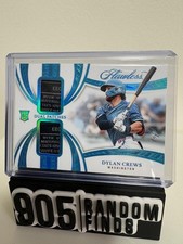 DYLAN CREWS 2025 PANINI FLAWLESS ROOKIE DUAL PATCHES 1/1 RC