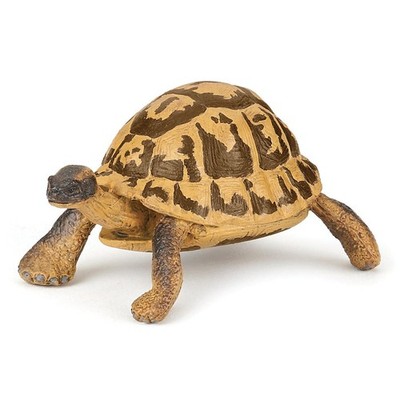 Papo Hermann's Tortoise Hand Painted Figurine - Heirloom Quality Collectible