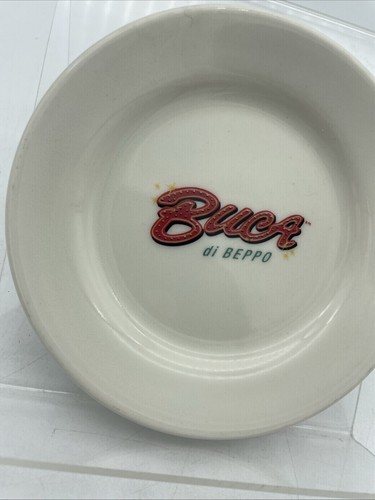 BUCA DI BEPPO BREAD BUTTER PLATE PLATE 5.5” made by Homer Laughlin in the USA - Picture 2 of 4