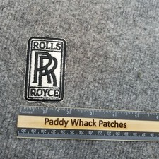 Vintage Rolls Royce Patch Car Auto 80s Automobile W0a
