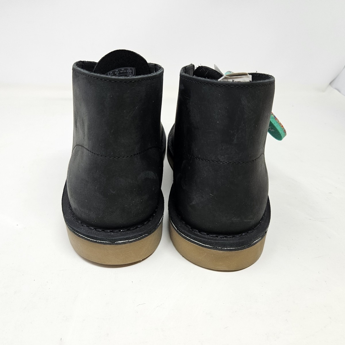 Clarks Mens Bushacre 3 Black Leather Chukka Desert Boots 11.5 M 261535297105 Clarks Bushacre 3 Review: The Leveled Up Desert Boot  main image 3