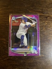 2025 Bowman Draft Charles Davalan #BDC-96 Fuschia Reptilian/199