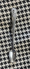 Gerber Baby raised Face Oneida Spoon Silver Tone Engraved Jonathan 7/6/90