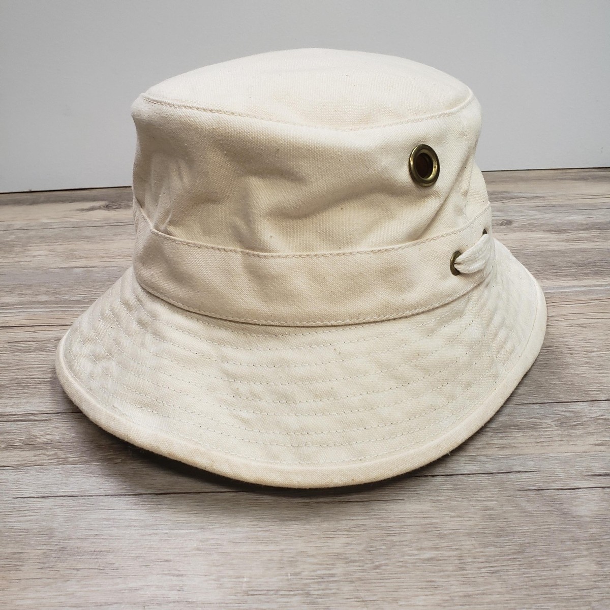 帽子 Y-3 bucket hat -blue/gray color Tilley Hat Bucket Mens 7 3/8 Beige Canvas Boonie Outdoor Sun