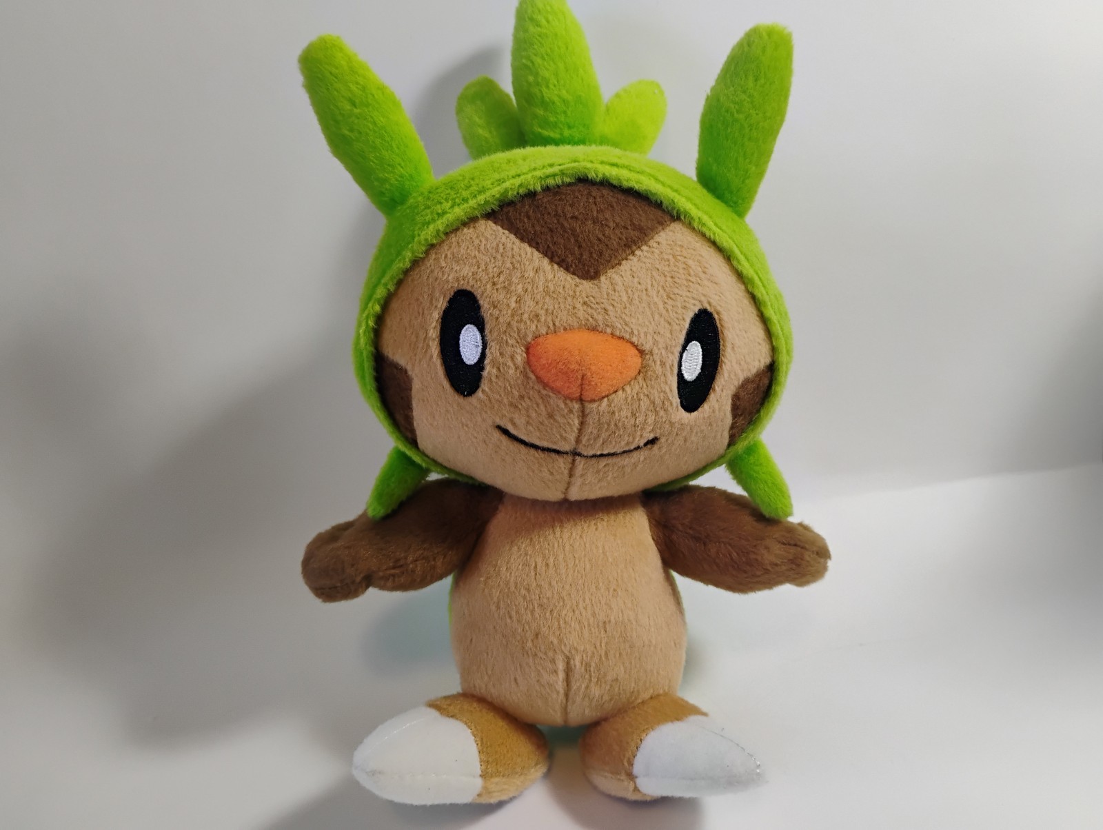 8" Pokemon 2013 X/Y Chespin Plush Nintendo Stuffed Plush w/o Tags