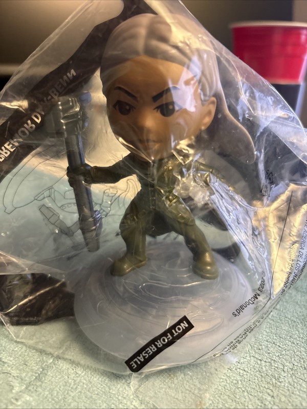 The Marvels KREE SUPREMOR DAR-BENN 2023 McDonald's Happy Meal #8 UNOPENED