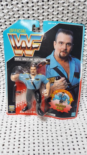 1992 Hasbro Big Boss Man Jailhouse Jam WWE WWF Wre...
