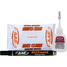 Arizona Archery Enterprises AAE Max Adhesion Kit (Fletching Glue, Primer, Wipes)