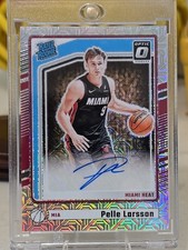 2024-25 Donruss Optic Pelle Larsson #317 Rated Rookie Auto Mojo Prizm – Heat