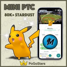 Pokémon PTC Go - Shiny Pikachu MLB Miami Marlins Baseball✨Special Background✨