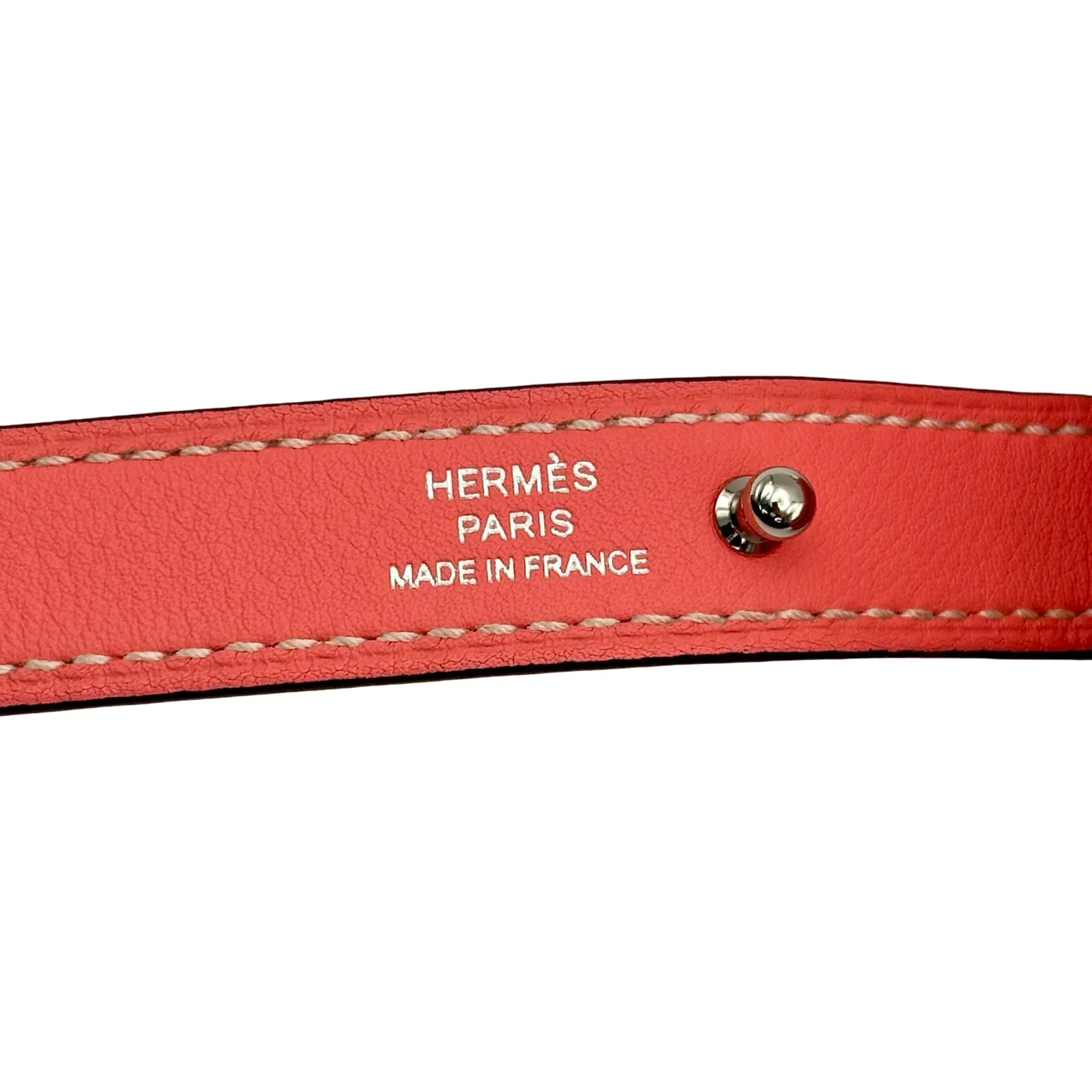 HERMES In The Loop Verso Belt Bag Rose d'Ete Swift Leather Shoulder Bag #OKB1826 image 6
