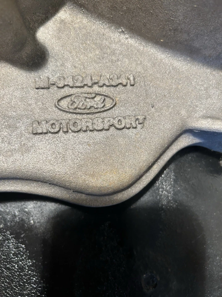 Colector de admisión de aluminio Ford 351 Windsor SVO doble plano alto rendimiento carreras Foto 2 de 4