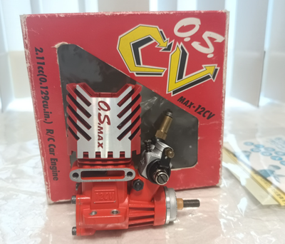 OSエンジン 12CV MAX O.S. MAX 12CV Engine OS Radio Control Used Item Red | eBay