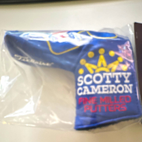 Scotty Cameron Battle for the Cup Putter Headcover Blue USA Flag