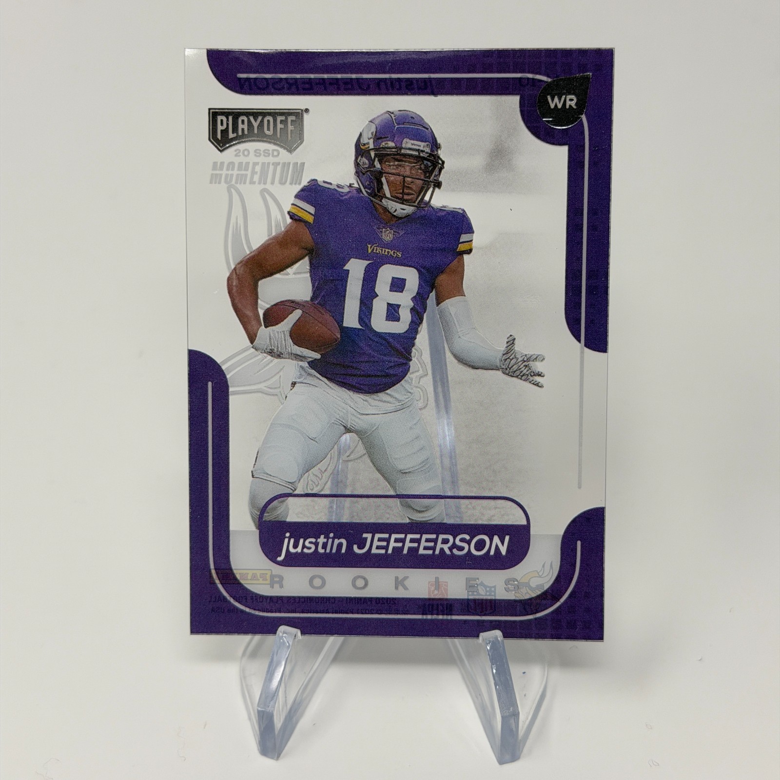 2020 Panini Chronicles - Playoff Momentum Rookies Justin Jefferson #M-10