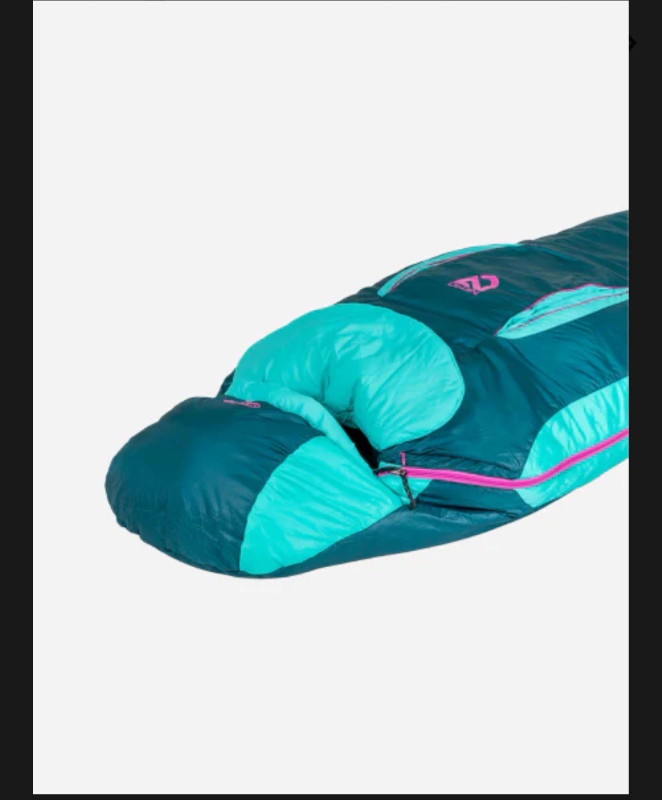 Nemo Equipment Forte 35 Women's Sleeping Bag Backpacking Bag Twilight Aurora New