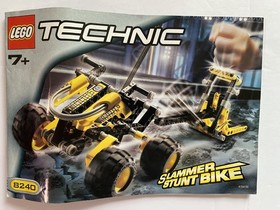 LEGO TECHNIC: Slammer Stunt Bike (8240).  100% complete, with directions and box