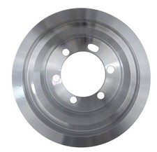 March Performance Crankshaft Pulley Serpentine 6-groove Alum. Clear