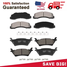 for 2012  - 2020 Ford F-150 Front and Rear Left and Right Ceramic Brake Pads Kit