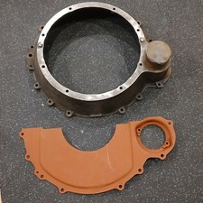 1948-1953 Ford Truck Flathead V8 Bellhousing Flywheel Housing W Starter Plate