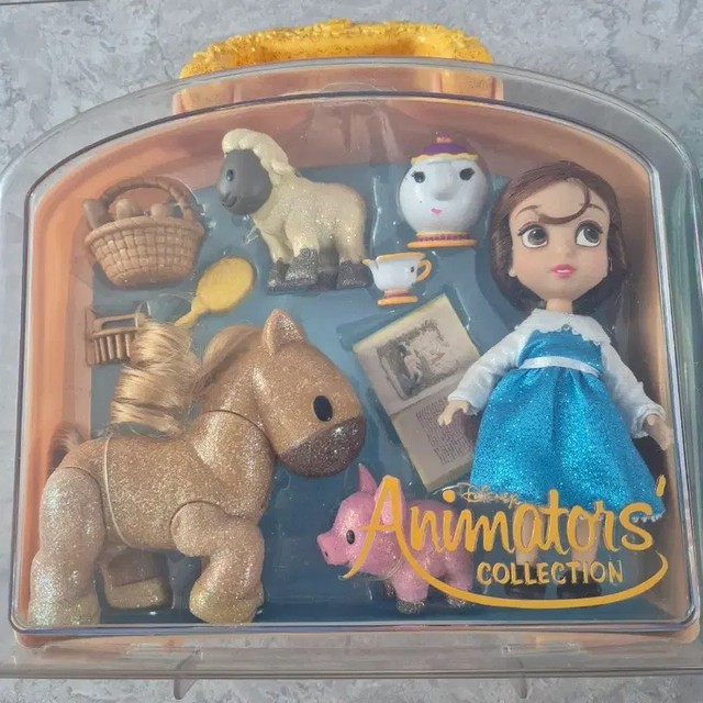 Mini Baby Doll Ariel & Beauty and the Beast Set