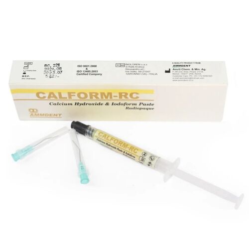Ammment Calform RC Radiopaque, Calciumhydroxid & Jodoform Paste - Bild 6 von 6