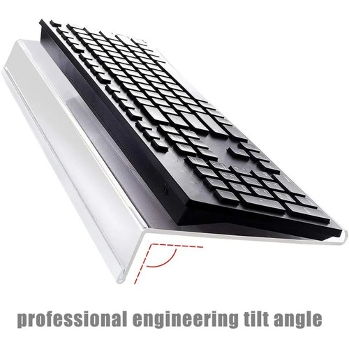 Computer Keyboard Stand Clear Universal Waterproof Keyboard Display Stand - Picture 6 of 11