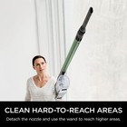 Shark UZ155 Cordless PET Stick Vacuum w/ PowerFins (Green/Gray) - Renewed
