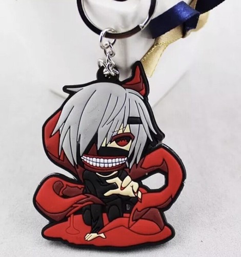 Tokyo Ghoul Ken Kaneki Schlüsselanhänger 2" Anime Cartoon Animation Cosplay Spielzeug - Bild 5 von 12