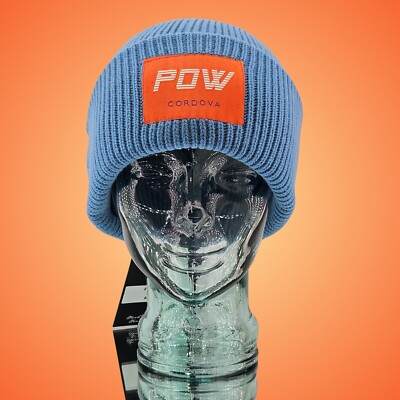 Cordova Hat Beanie Storm Blue Wool & Cashmere Blend The Pow  display picture 1
