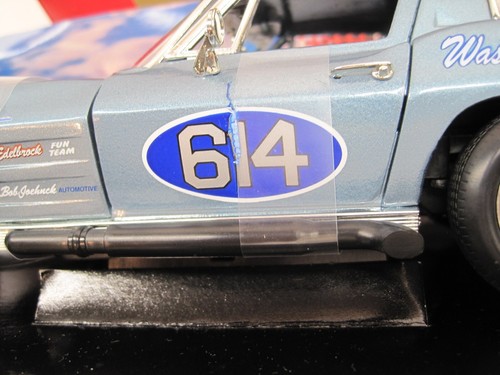 NIB ERTL 7877 1/18th scale 1963 Edelbrock 614 Corvette Stingray die-cast model - Picture 6 of 14