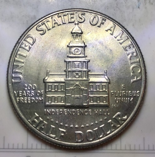 1976 D Bicentennial Kennedy Half Dollar DDR & Part Filled’D'Mint Mark Error #3 - Picture 4 of 12