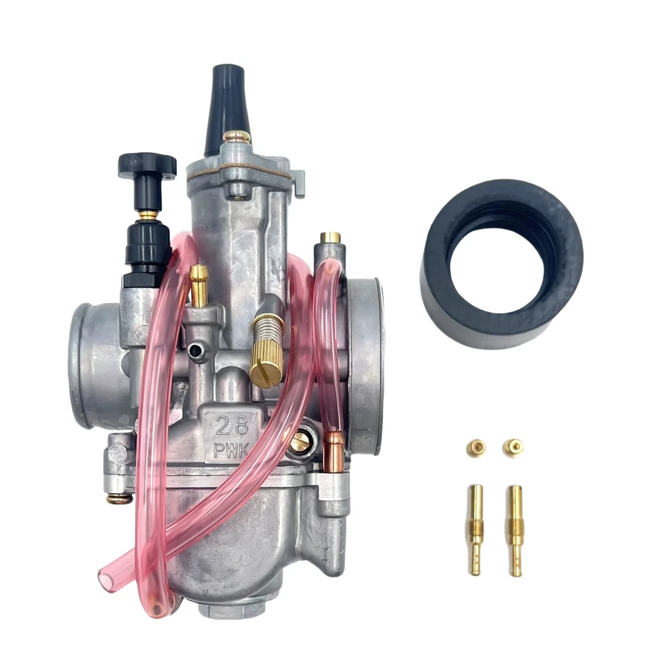 PWK 38mm Carburetor For Kawasaki KX125 KX250 - Image 2 of 2