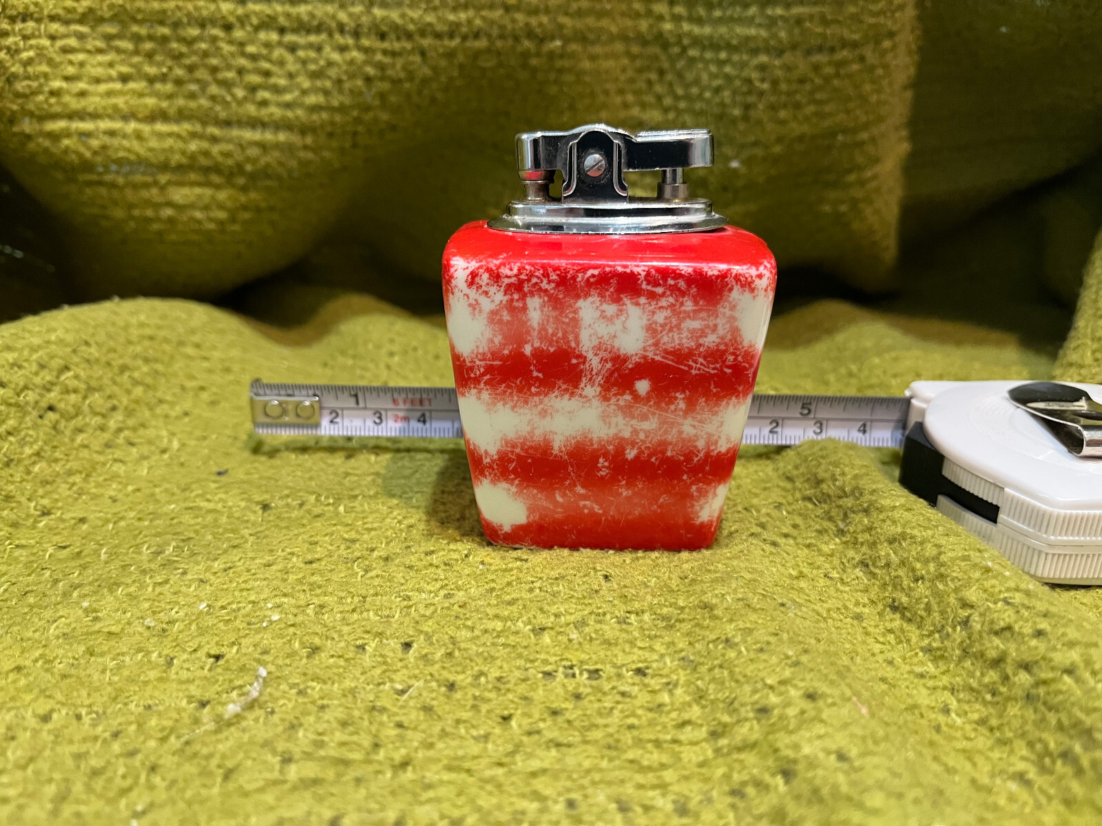 1950s Era Coffee Table Cigarette Lighter, Looks Retro but its Real & It Works