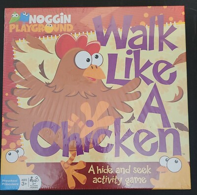 Preschool Game - Noggin Playground's Walk Like a Chicken Children s Hide & Seek