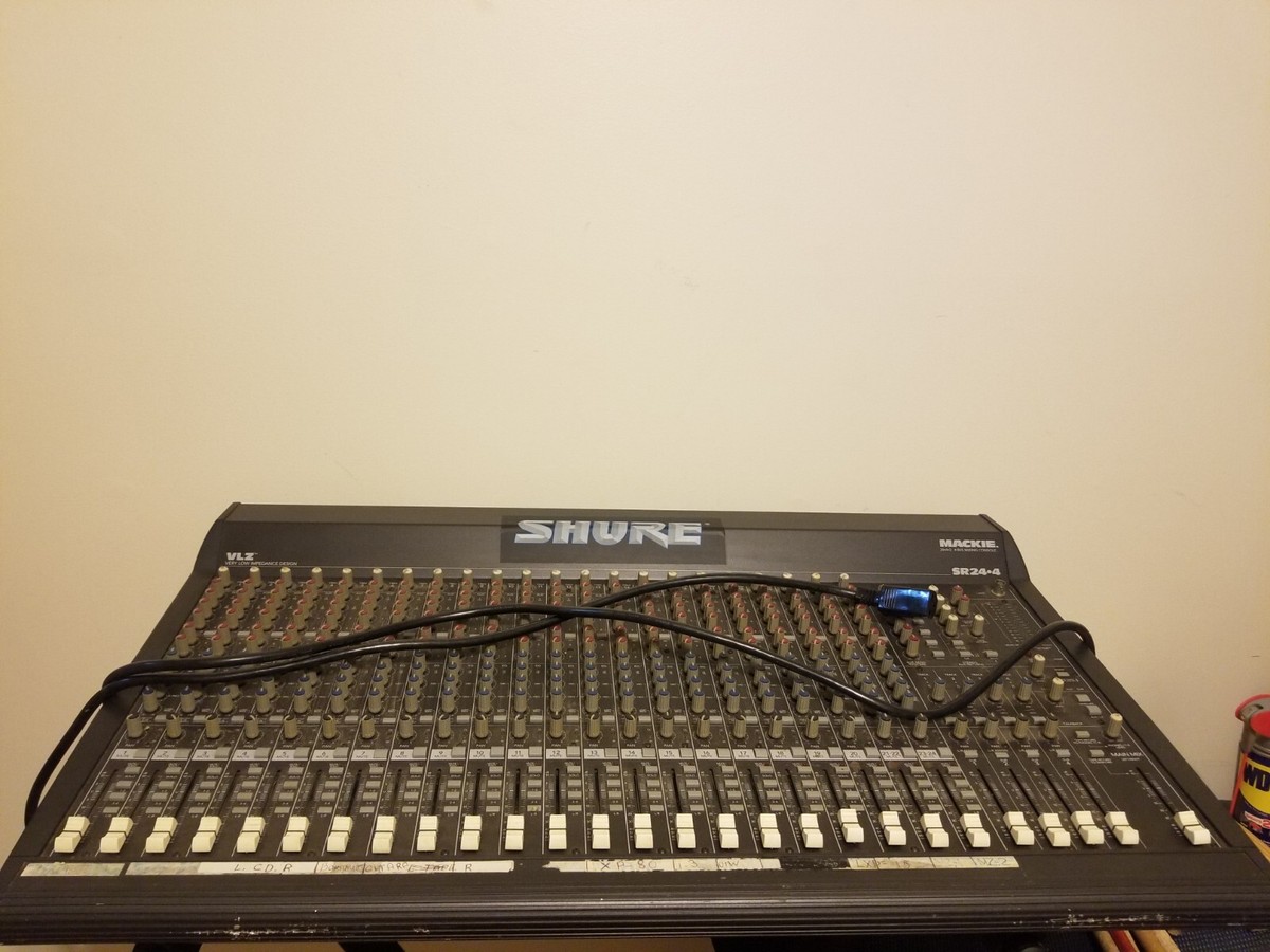 Mackie SR24-4-VLZ Pro 24-4-2 4-Bus Mixing Console | eBay