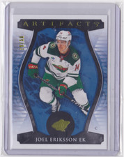 2023-24 UD ARTIFACTS YELLOW BASE PARALLEL/50 JOEL ERIKSSON EK #62 MINNESOTA WILD