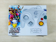 Nintendo GameCube Controller White Smash Bros Ver Tested for GC Wii Wii U Japan