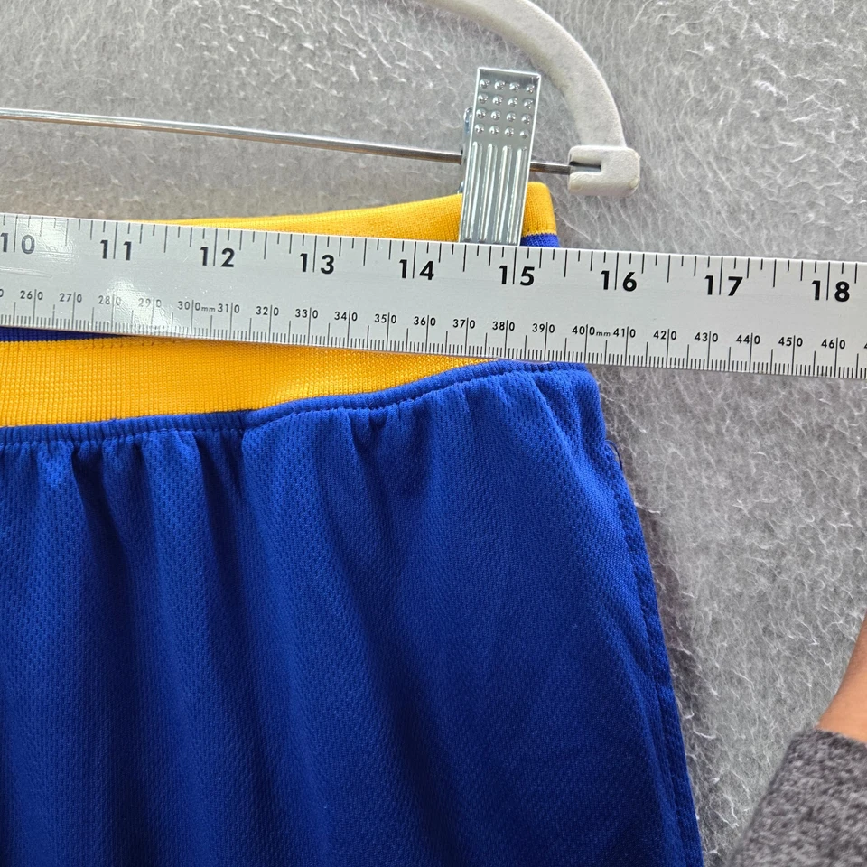 Pantalones Cortos Golden State Warriors Hombres Ropa Activa Grande Azul Logo UNK Stephen Curry 30 Foto 3 de 4