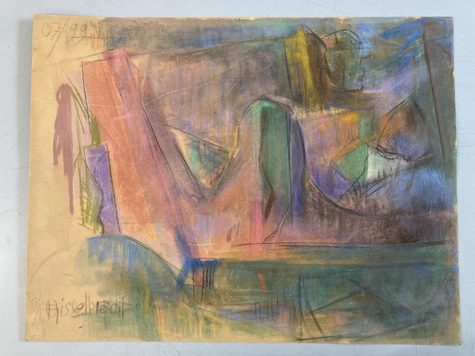 Very Beautiful Abstract Drawing Frederic Gisselbrecht Abstraction Art Charcoal Paper