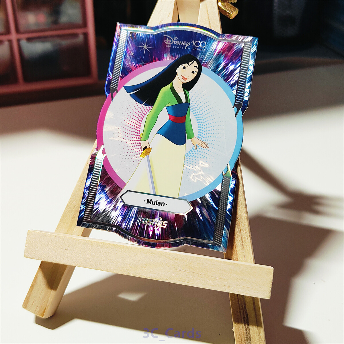 2023 Kakawow Cosmos Disney 100 All Star Die-Cut Card Mulan