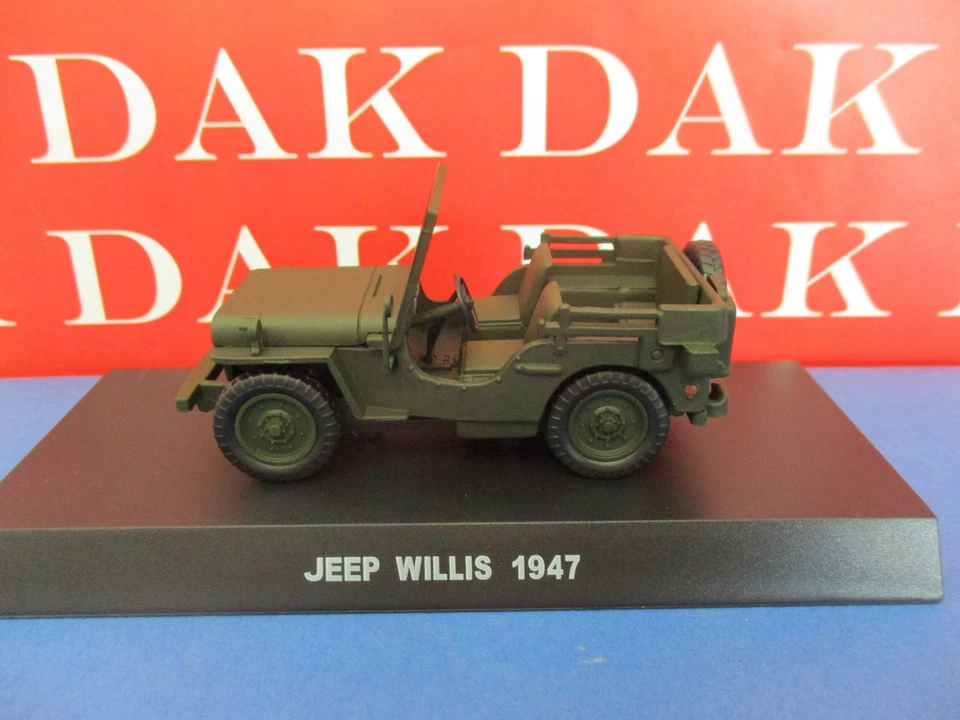 Die cast 1/43 Modellino Auto Carabinieri Jeep Willys 1947 - Immagine 2 di 3