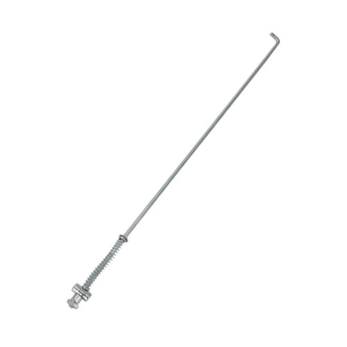 For HONDA C50 C70 C90 90 17.91" REAR BRAKE ROD COMPLETE SILVER - Picture 2 of 11