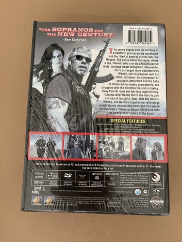 Sons of Anarchy Seasons 1-3 DVD Brand New Sealed - Picture 2 of 4
